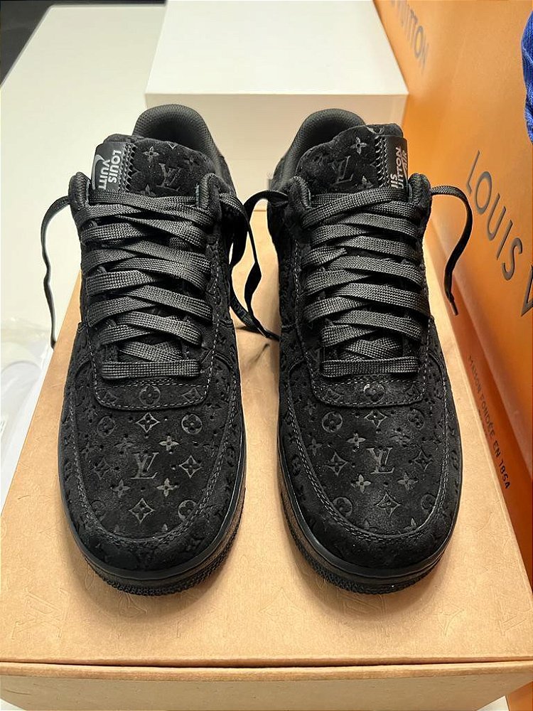 nike air force 1 low triple black