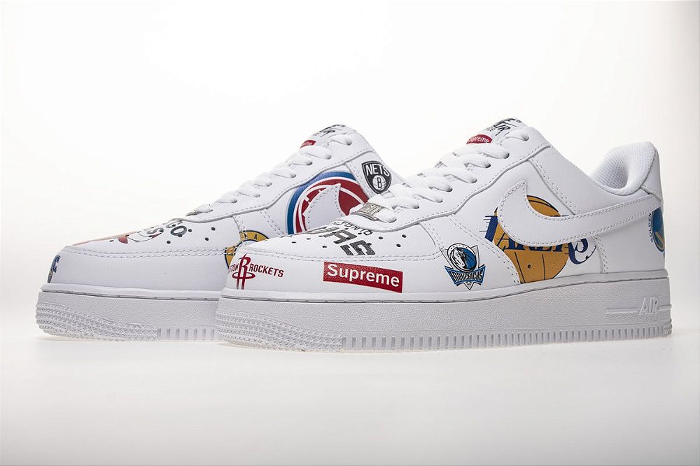 nike air force x supreme x nba