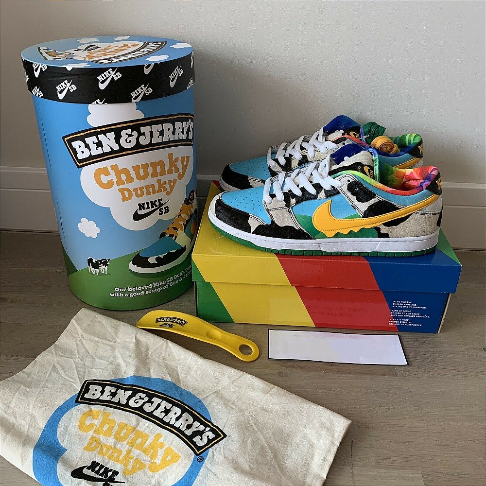 nike sb ben and jerry box