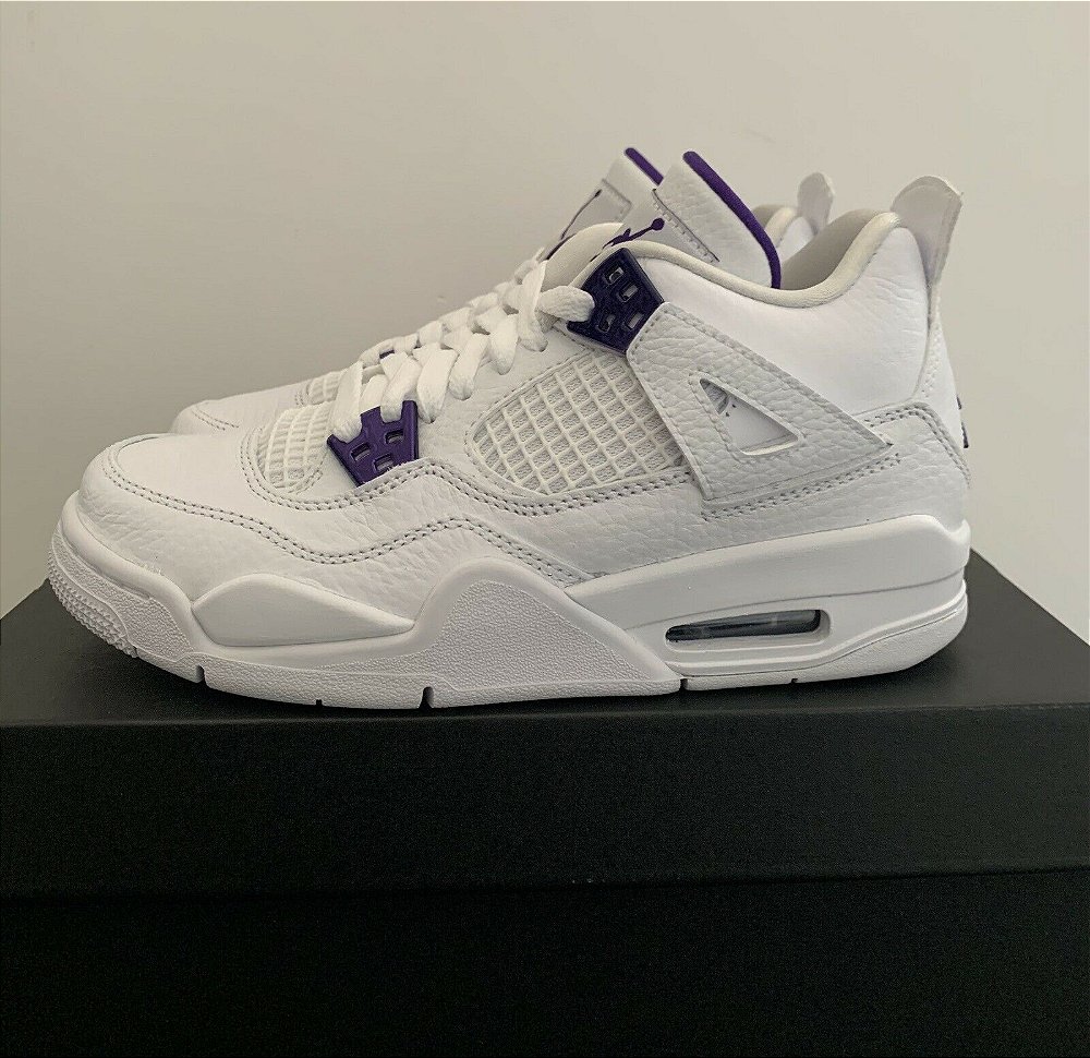 air jordan 4 retro purple metallic