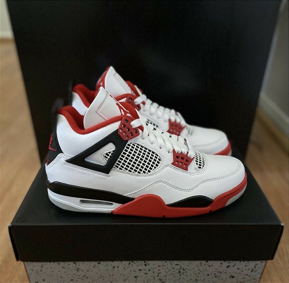 air jordan 4 retro fire red 2020