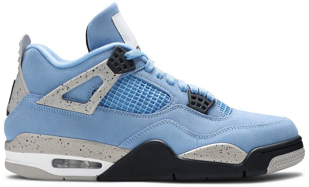 Air Jordan 4 Retro 'University Blue' - Boutique ZeroUm | Conceito Hype de A-Z