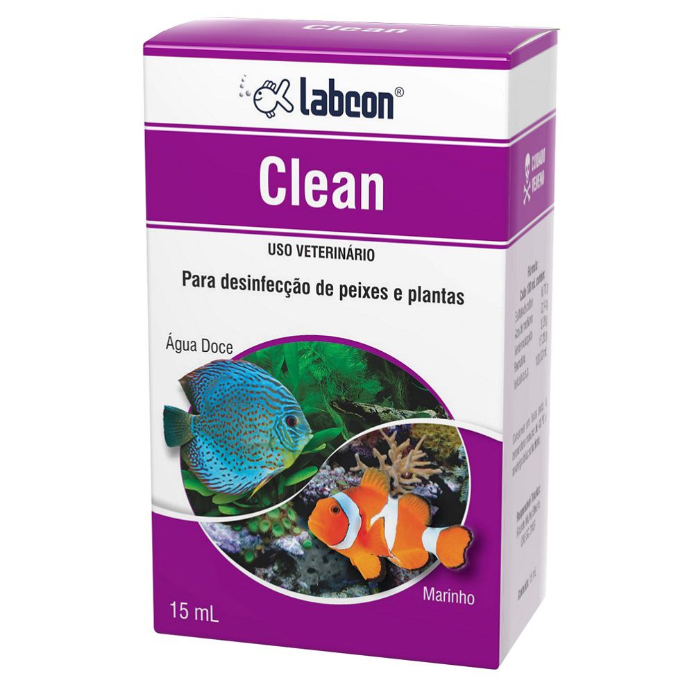 Alcon Labcon Clean 15ml Limpeza de Aquários Peixes e Plantas - Imbatível  Pet - O Shopping do seu melhor amigo!|Produtos para cães, gatos e outros  pets|Medicamentos Veterinários