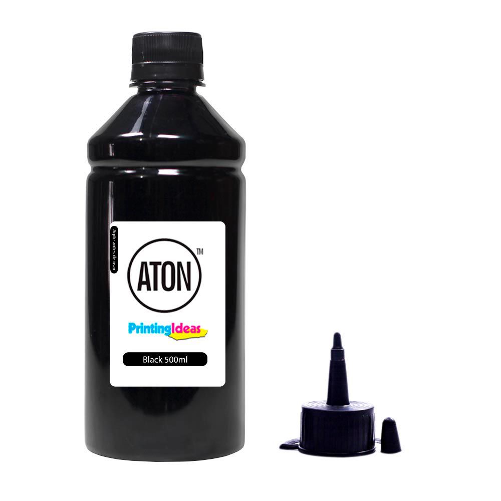 Tinta Epson Bulk Ink L355 Black 500ml Corante Aton Toner Tinta Toner Refil E 3832