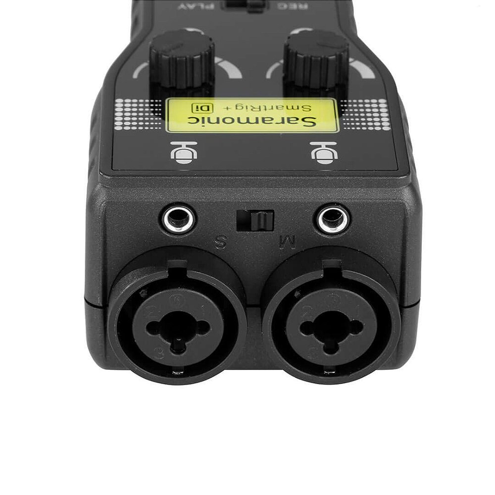 Interface de áudio 2 canais celular para Iphone Ideal para live