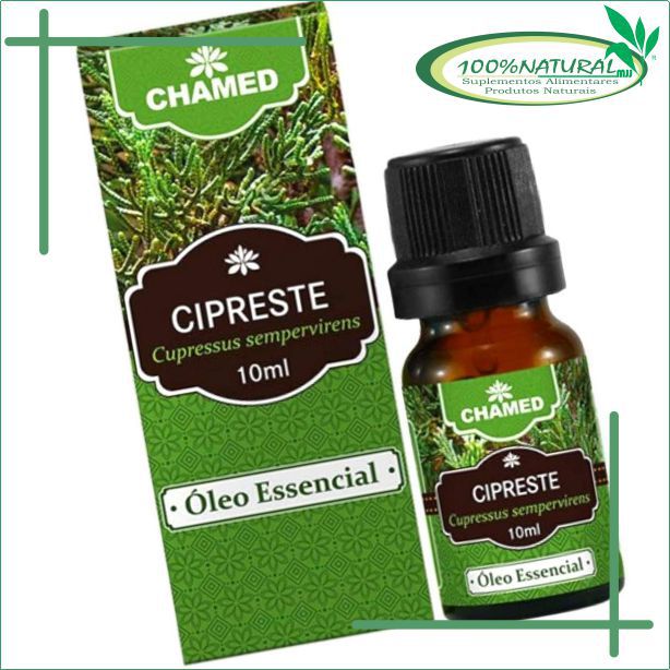 Óleo Essencial de Cipreste (Cupressus sempervirens) 10ml – Chamel
