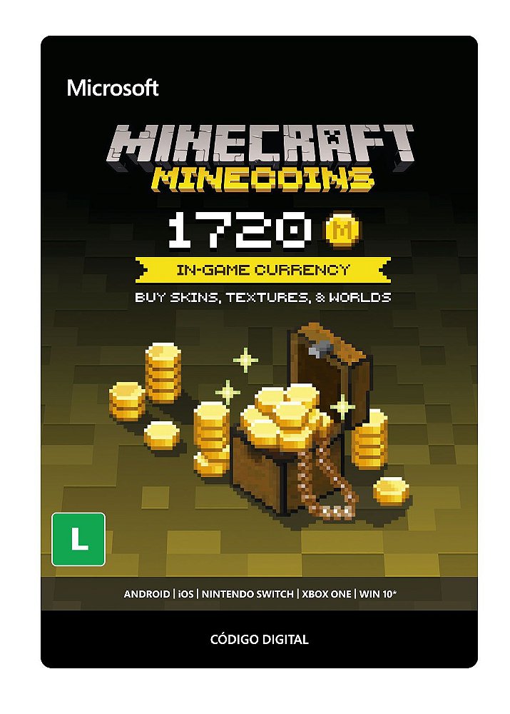 Minecoins 1720 Coins Produto Oficial Mibr Games Minecoins 1720 Coins Produto Oficial Mibr Games