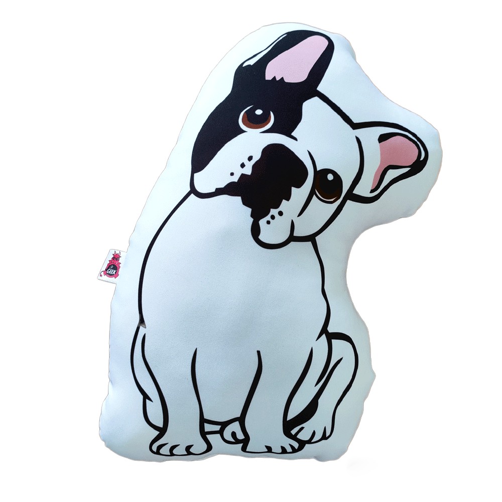 Almofada 3D Cachorro Bulldog Francês - Loja Life Geek