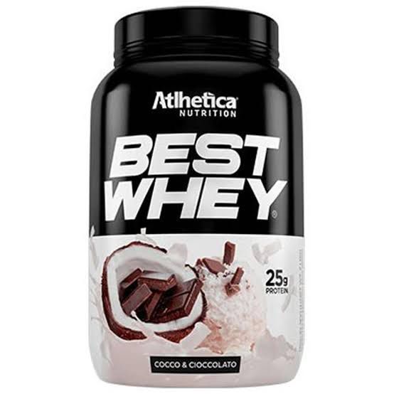 Best Whey Protein 900g - Atlhetica - Sabores - Fast Suplementos