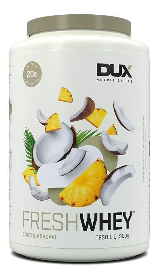 Whey Protein Conc Isolado Hidrolisado Fresh Whey 900g Dux Fast