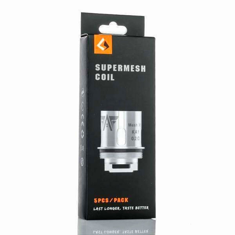 COIL SUPERMESH MESH X2 GEEK VAPE Vape Skull CWB Curitiba