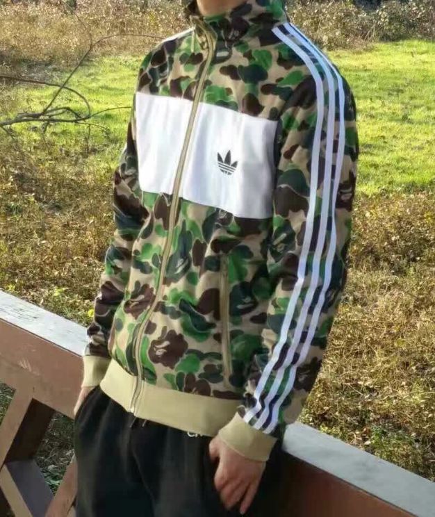 moletom bape adidas