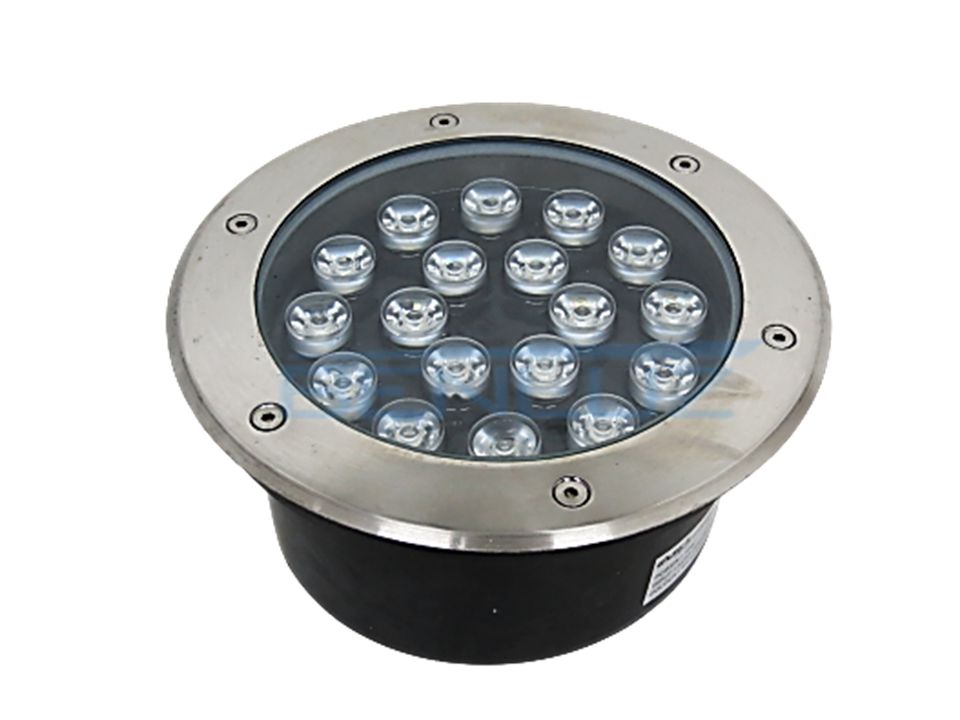 Luminária de chão Balizador de embutir LED 18W Branco frio a Prova d