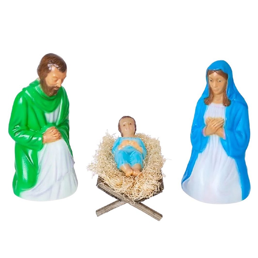 Presépio Natal Iluminado Para Jardim 04 Peças colorido - BENLUZ- Especialistas em Iluminação Presépio Natal Iluminado Para Jardim 04 Peças colorido - BENLUZ- Especialistas em Iluminação