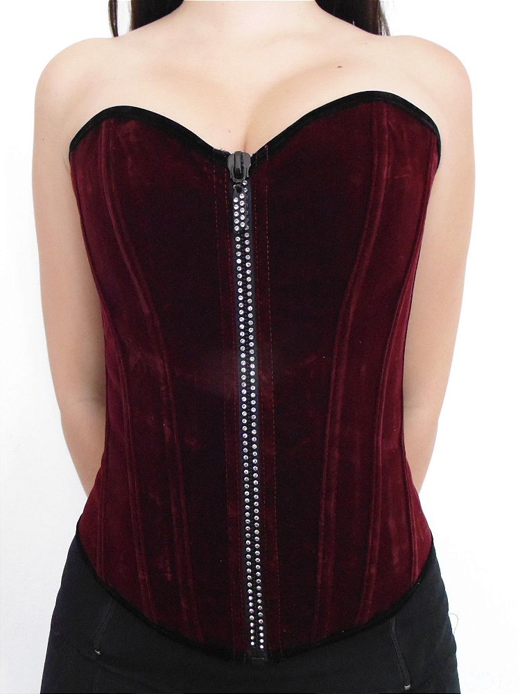 Corset Red Wine Joy Corsets