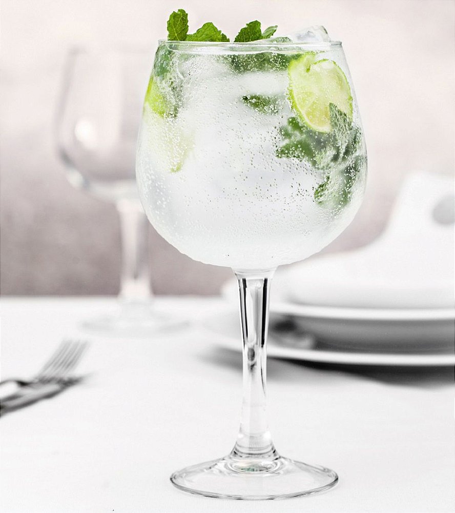 Taça de Gin Ibiza 720ml Vidro Temperado Vicrila - Maesttro - Maesttro
