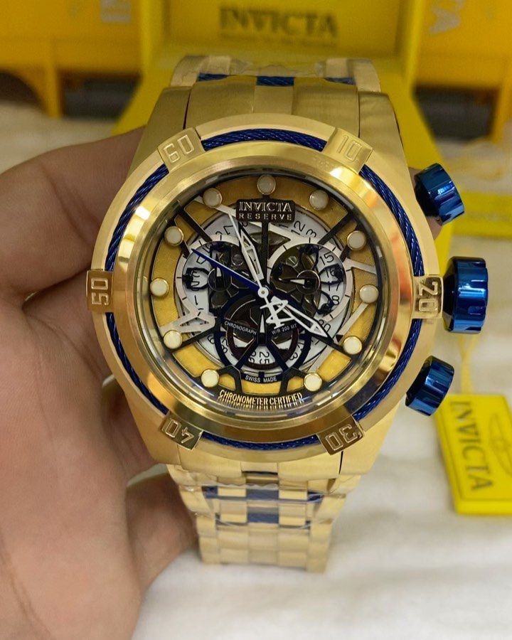 relogio invicta bolt zeus skeleton original 13753