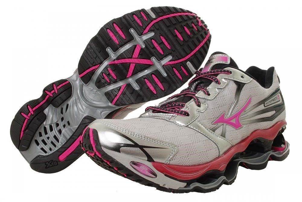 mizuno branco com rosa