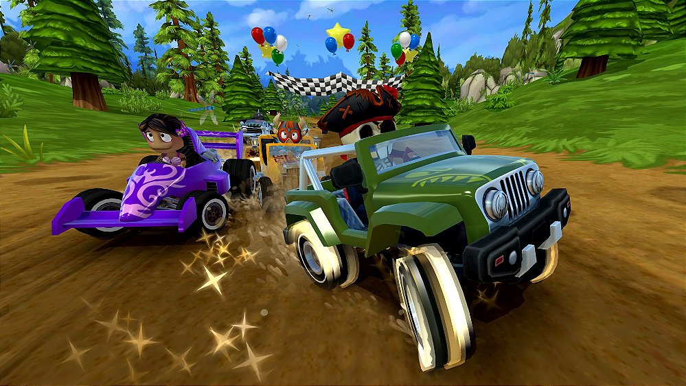 beach buggy racing ps4 gameplay