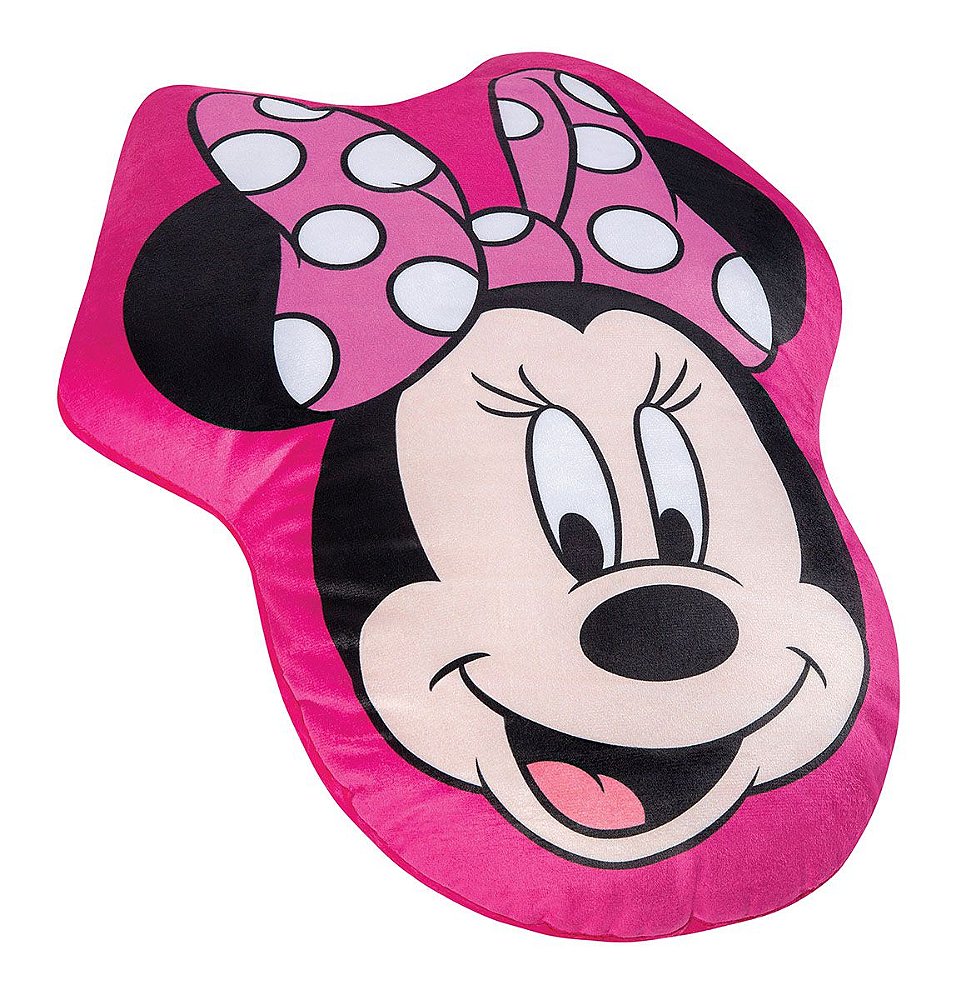 Almofada Disney Minnie Mouse Decorativa De Quarto Meninas - Shop Macrozao