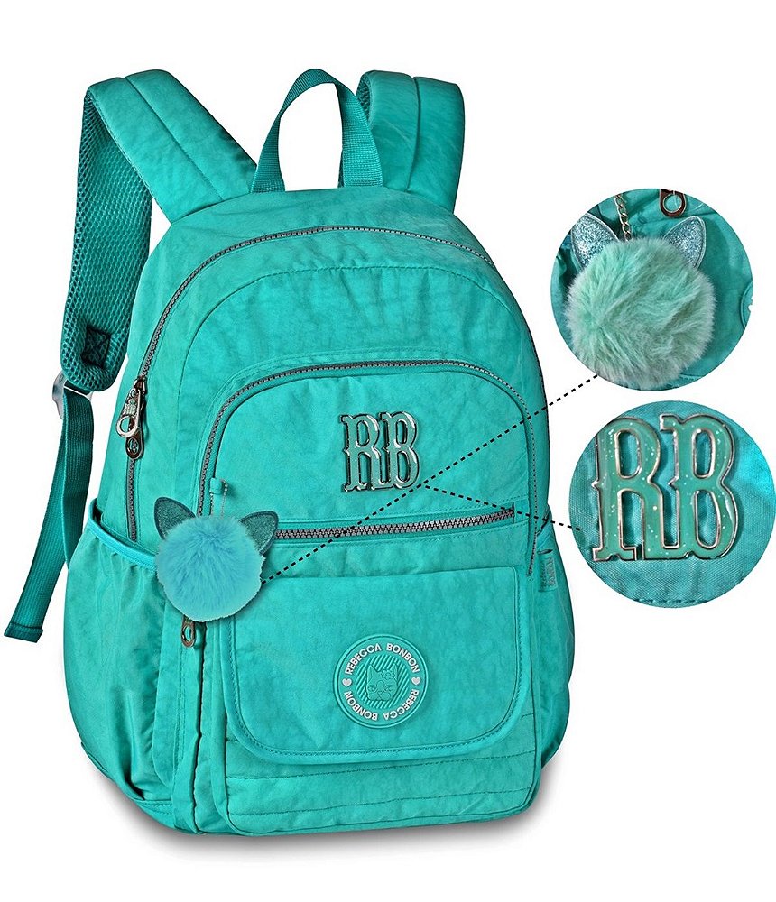 Mochilas verde água Clearance