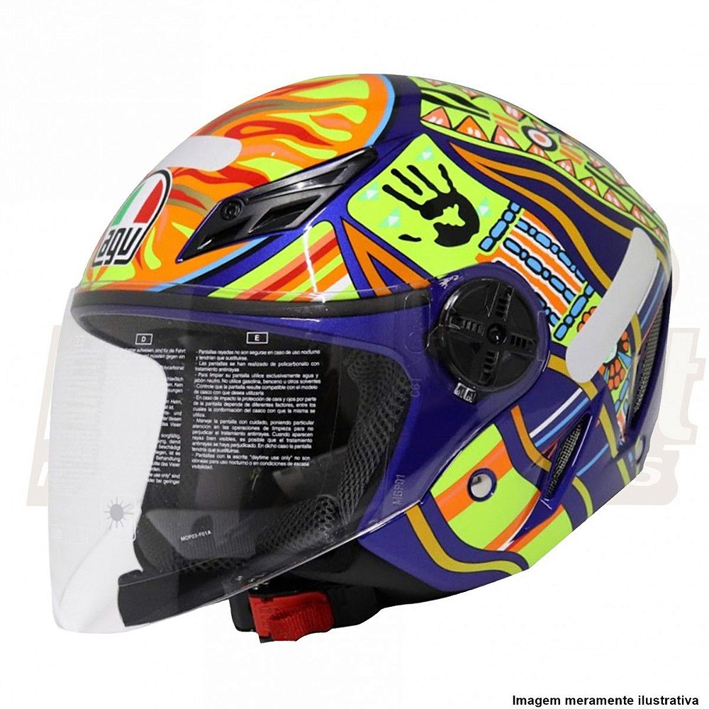 Helmet Casco Five Continents Helmet Agv K3 Five Continents Casco