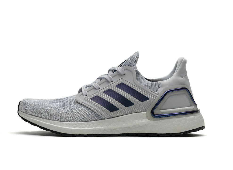 tenis adidas cinza com azul