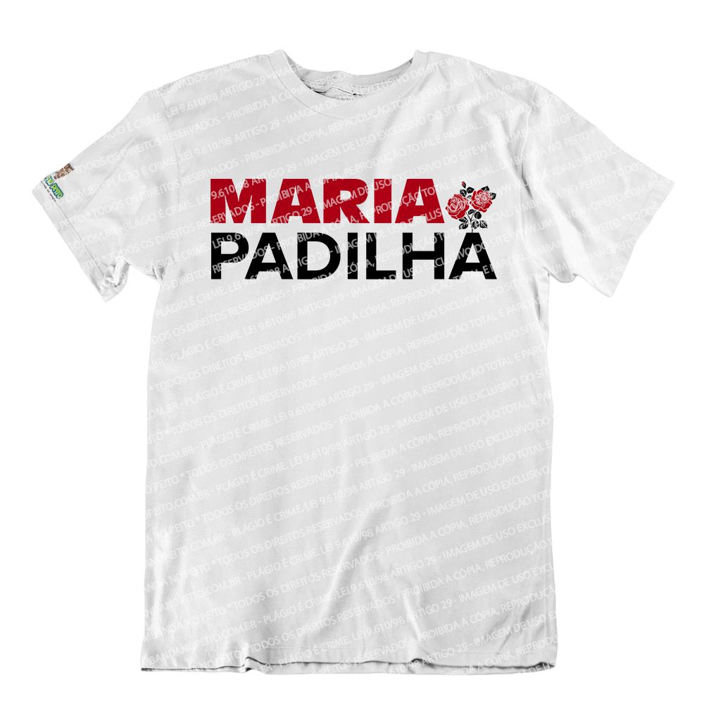 Camiseta Pomba Gira Maria Padilha Umbanda No Peito