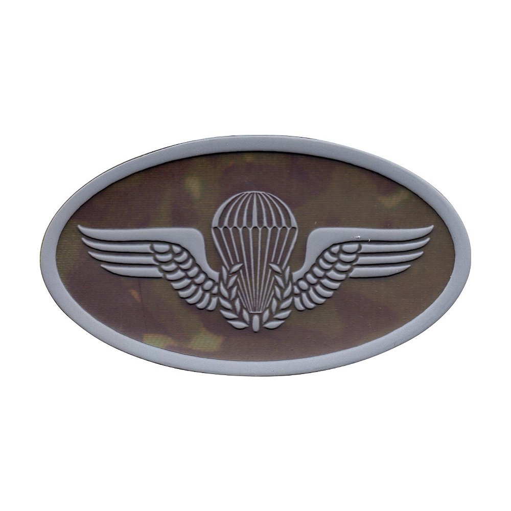 Breve De Curso Elipse Emborrachado Eb Basico Paraquedista Defender Militaria Aventura