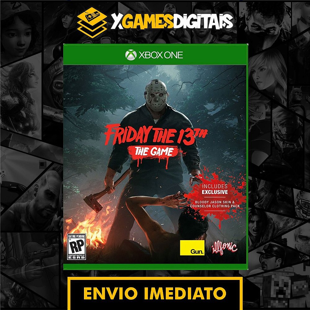 Sexta Feira 13 Friday Xbox One Midia Digital + 1 Jogo ...