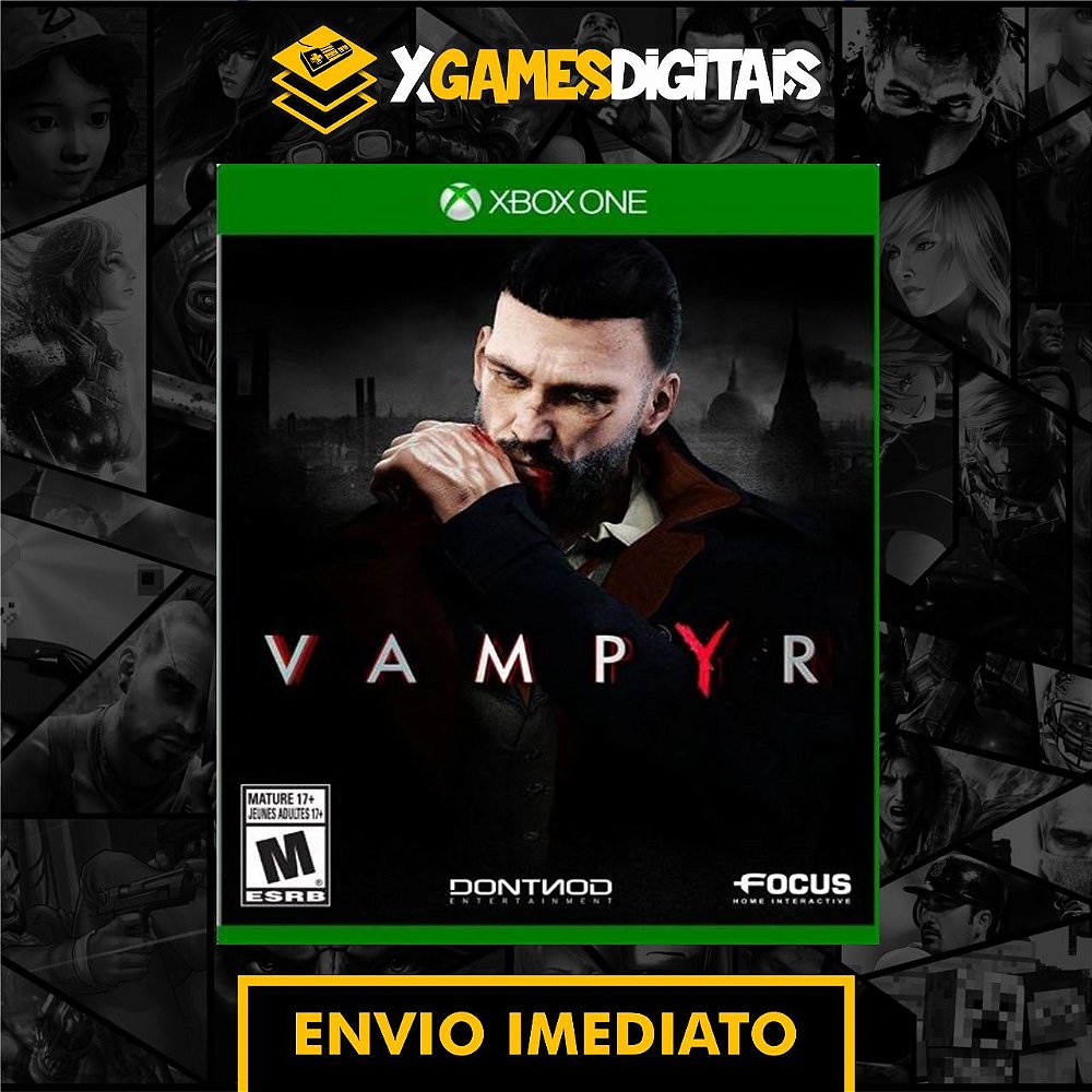 Vampyr - Xbox One - Midia Digital - Xgamesdigital - XGAMESDIGITAIS