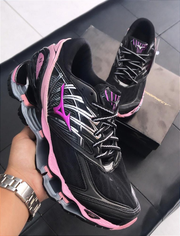 mizuno prophecy 8 feminino preto