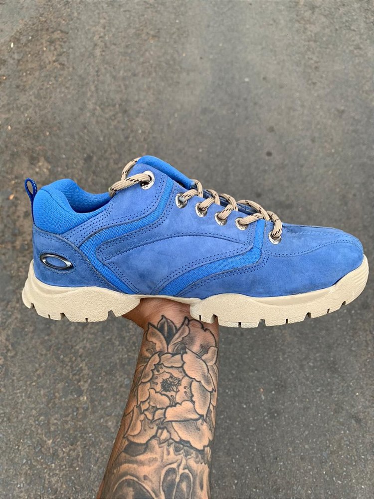 tenis oakley flak 365 azul bebe