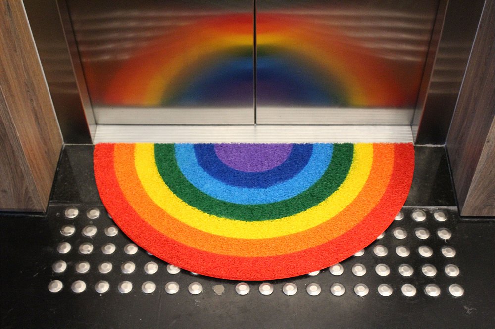 Capacho arco íris Clearance