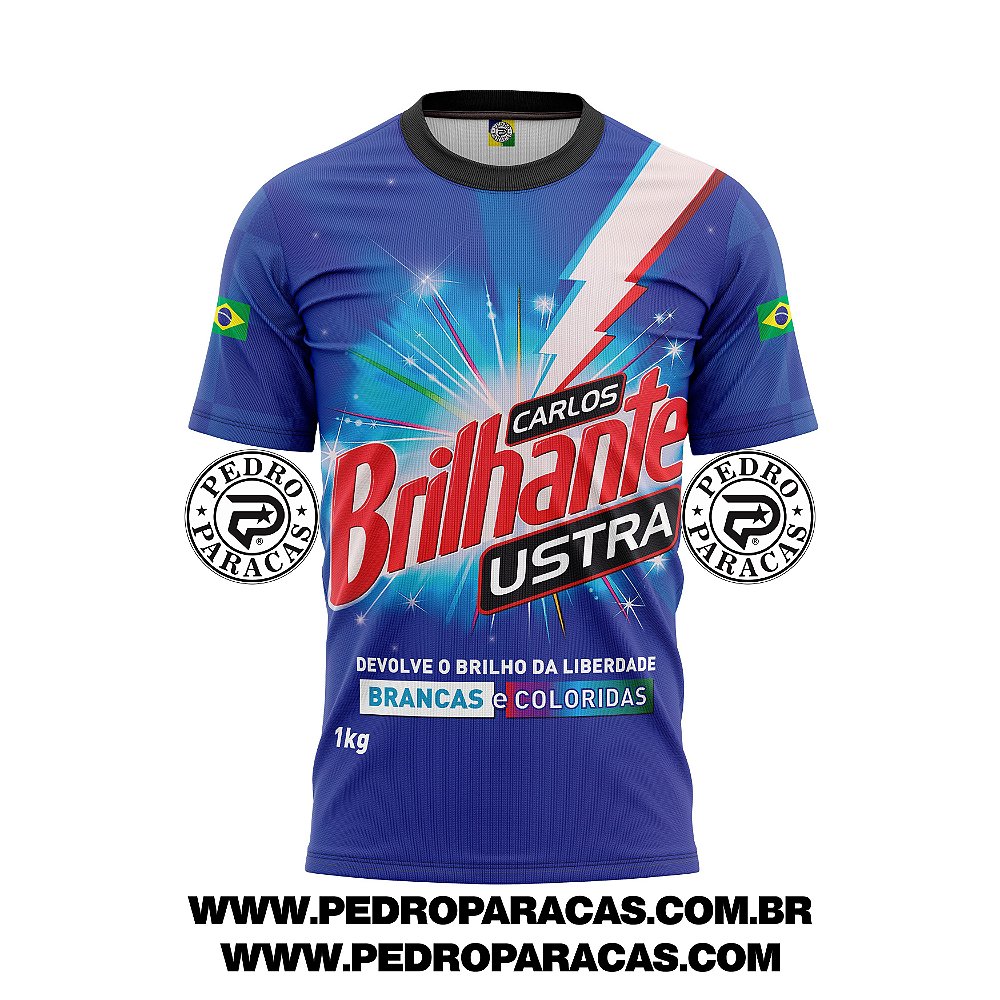 Camisa Bolsonaro - Pedro Paracas - Carlos Brilhante Ustra - PEDRO PARACAS