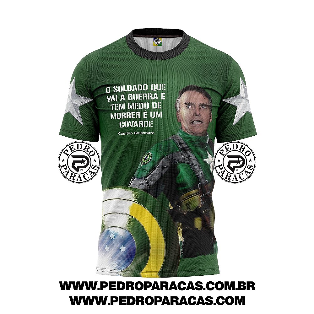 camisa bolsonaro verde