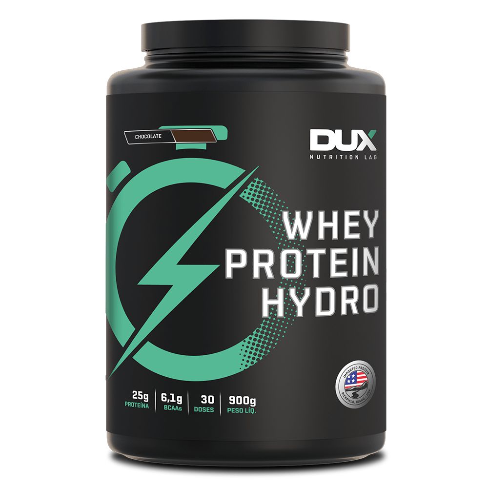 WHEY PROTEIN HYDRO DUX 900G Curitiba Nutrition Suplementos