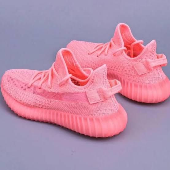 Nueva Mujer Adidas Yeezy Boost 350 Rosa Zapatillas Rebajas