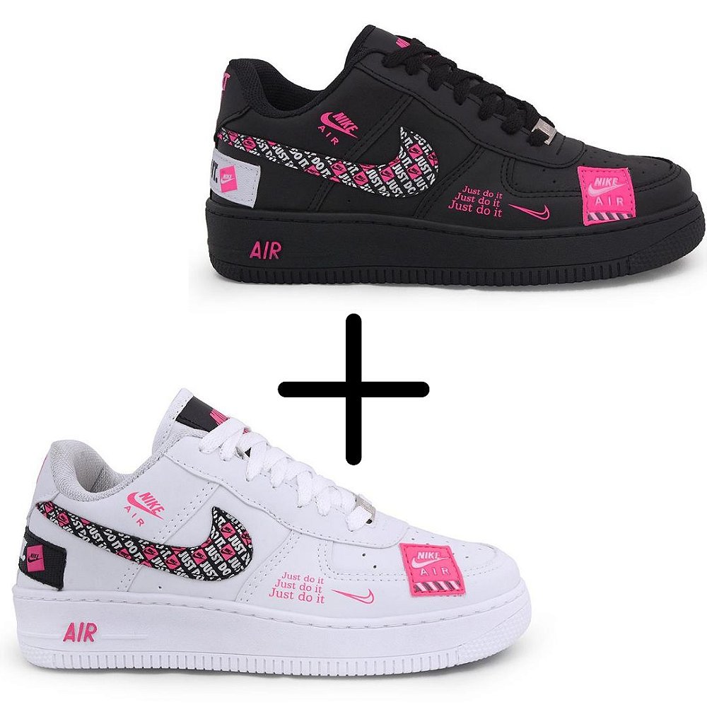 nike air force just do it rosa