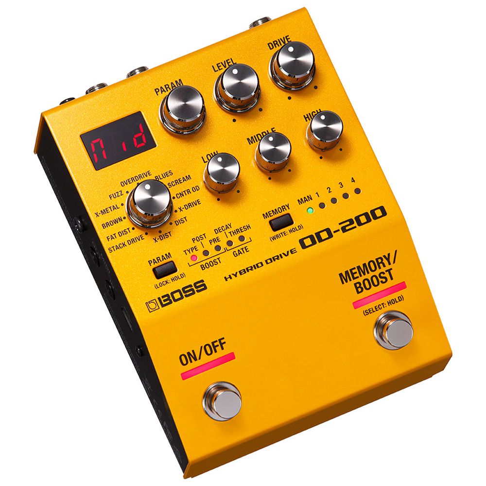 Pedal para Guitarra Boss OD 200 Hybrid Drive Guitar Music Shop
