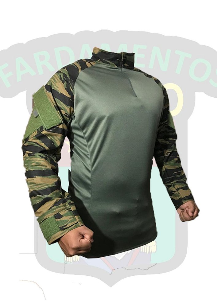 combat shirt tiger