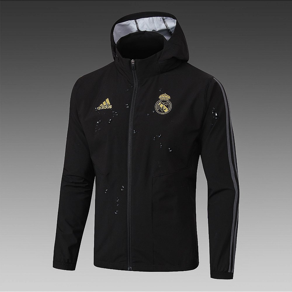 jaqueta corta vento do real madrid