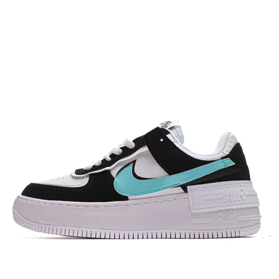 nike air force preto com verde