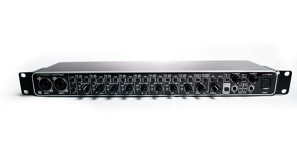 behringer umc1820 line outputs