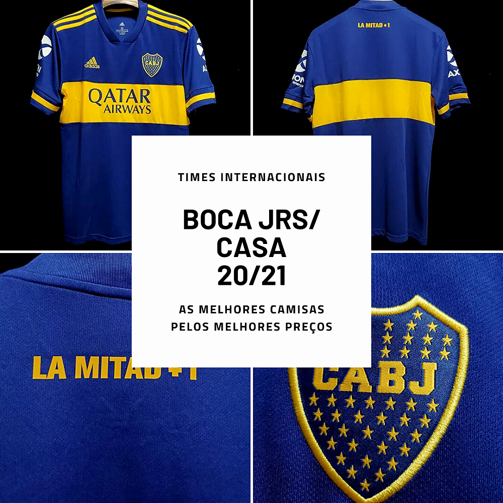 camisa adidas boca juniors