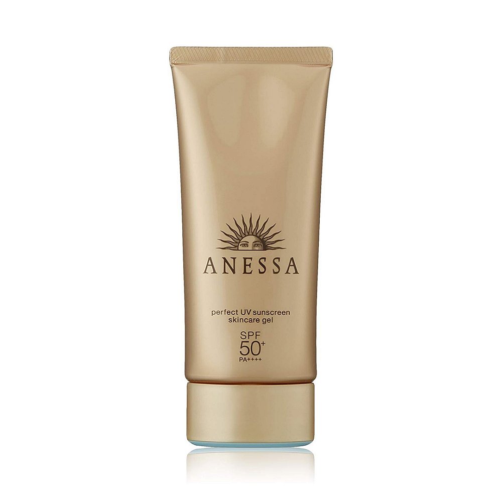 Protetor Solar Shiseido ANESSA Perfect UV Suncreen Skincare Gel SPF50+  PA++++ - Japan Beauty Cosméticos