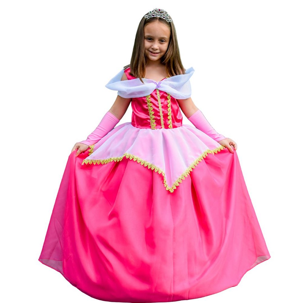 Vestido de Luxo Princesa Aurora - Bela Adormecida | Floresça Ateliê -  Floresça Ateliê Infantil