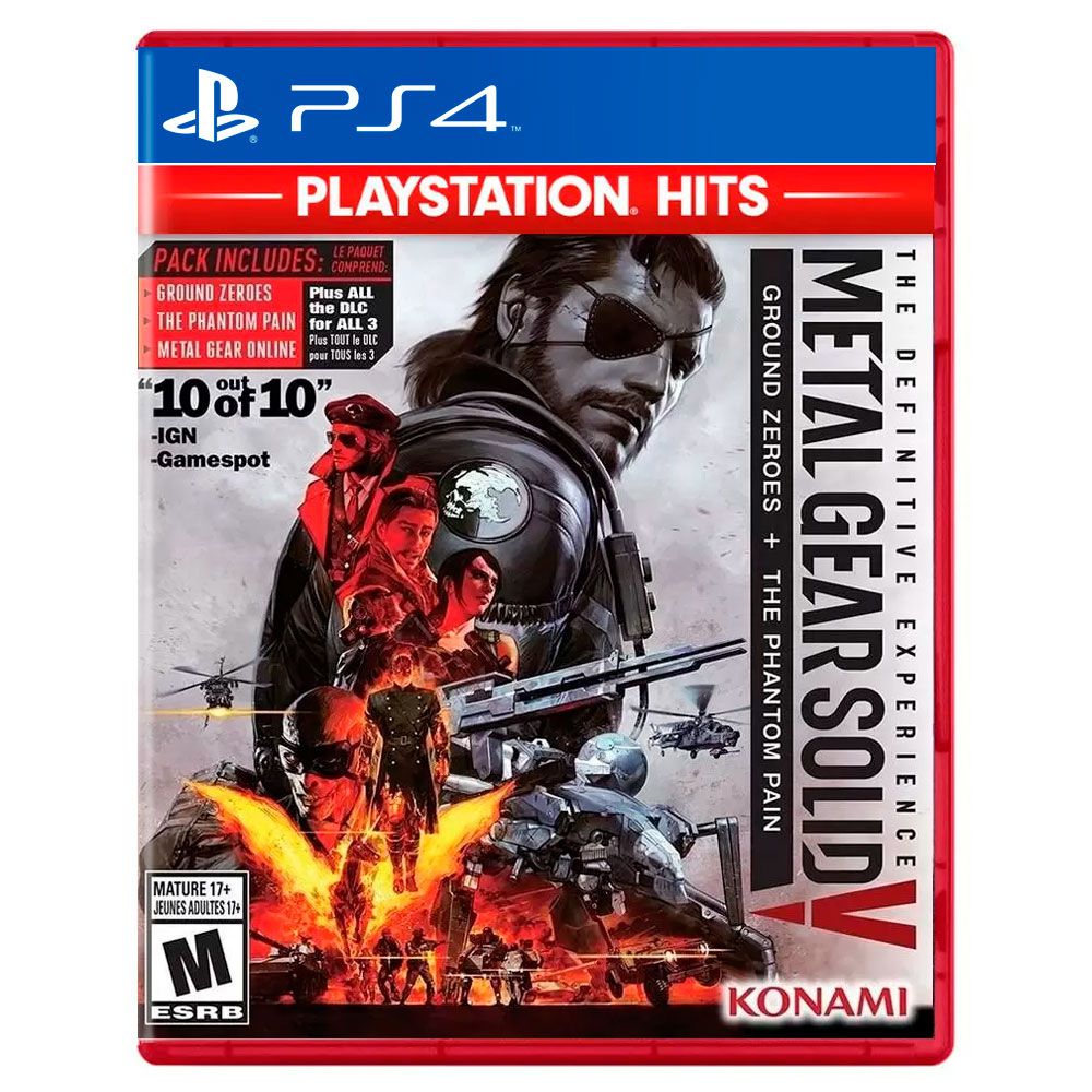 Jogo Metal Gear Solid V: The Definitive Experience - Playstation 4 - Konami