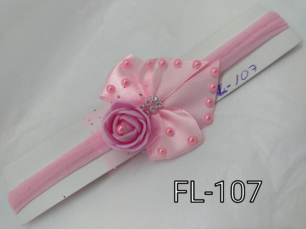 Faixa De Bebe Com Laco E Flor De E V A Lika Loka Faixa De Bebe Com Laco E Flor De E V A Lika Loka