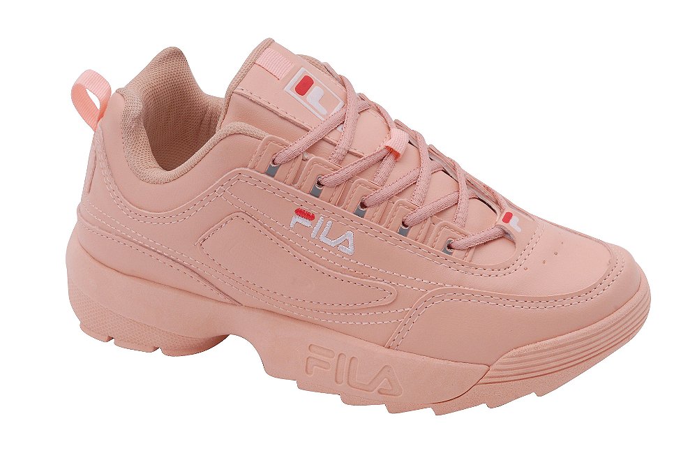 tenis fila rosê